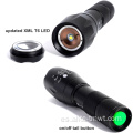 XML-T6 LED Zoom 18650 Linterna táctica recargable G700